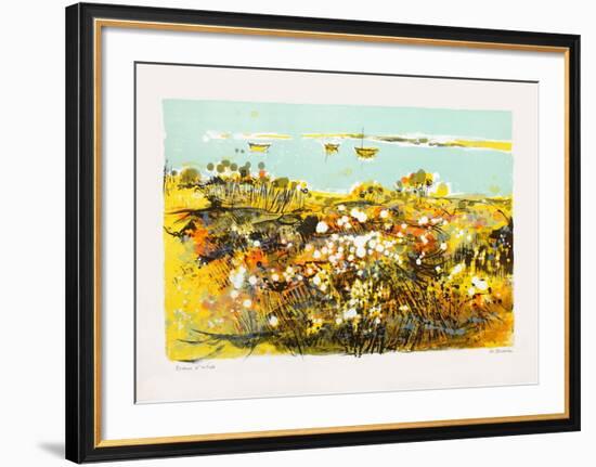 Bord de mer II-Michel Jouenne-Framed Collectable Print