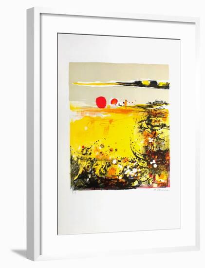 Bord de mer-Michel Jouenne-Framed Collectable Print