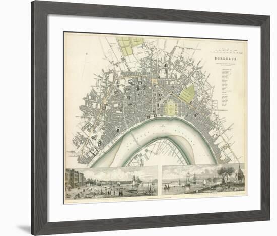 Bordeaux, France, c.1832-null-Framed Art Print