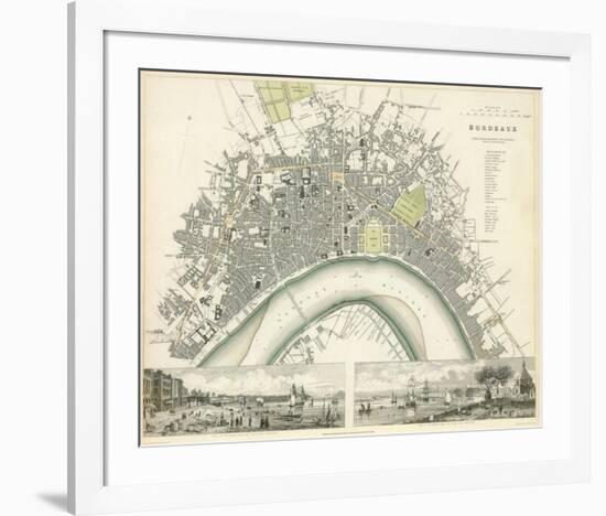 Bordeaux, France, c.1832-null-Framed Art Print