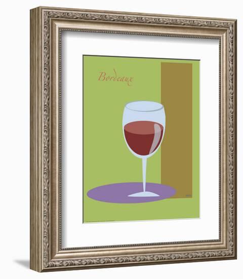 Bordeaux II-ATOM-Framed Giclee Print