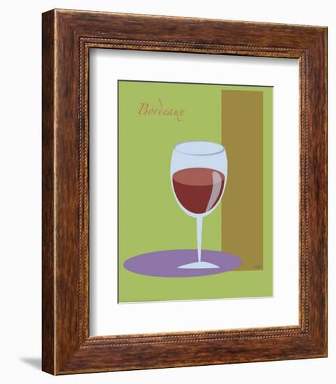 Bordeaux II-ATOM-Framed Giclee Print