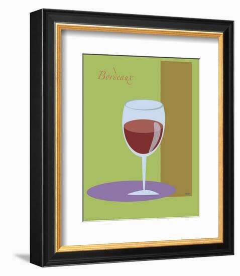 Bordeaux II-ATOM-Framed Giclee Print