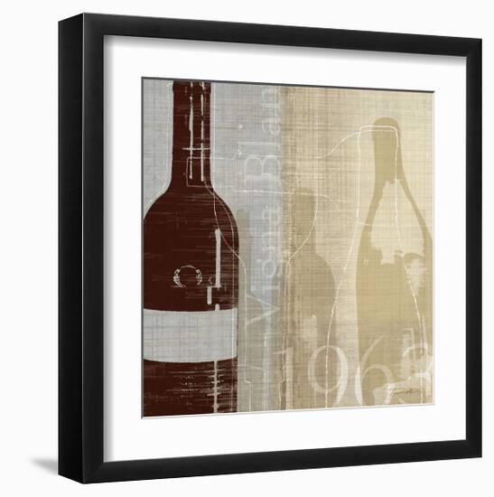 Bordeaux II-Tandi Venter-Framed Giclee Print