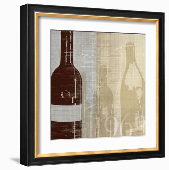 Bordeaux II-Tandi Venter-Framed Giclee Print