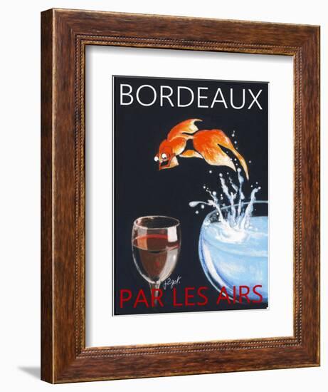 Bordeaux par les airs-Jean Pierre Got-Framed Art Print