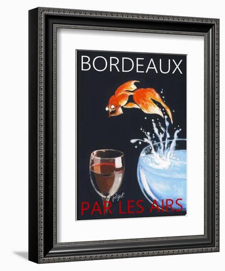 Bordeaux par les airs-Jean Pierre Got-Framed Art Print