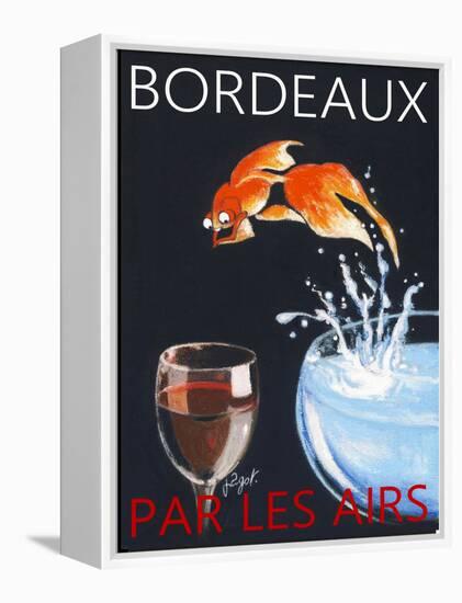 Bordeaux par les airs-Jean Pierre Got-Framed Stretched Canvas