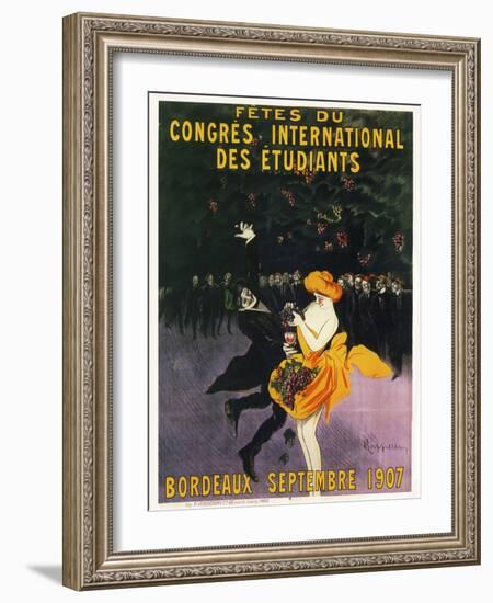 Bordeaux Sept-null-Framed Giclee Print