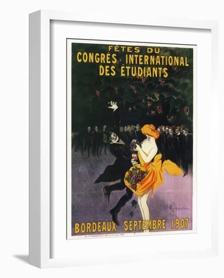 Bordeaux Sept-null-Framed Giclee Print