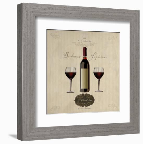 Bordeaux Superieur-Sandro Ferrari-Framed Art Print