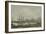 Bordeaux, the Quais, 1874 (Oil on Canvas)-Eugene Louis Boudin-Framed Giclee Print