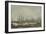 Bordeaux, the Quais, 1874 (Oil on Canvas)-Eugene Louis Boudin-Framed Giclee Print