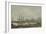 Bordeaux, the Quais, 1874 (Oil on Canvas)-Eugene Louis Boudin-Framed Giclee Print