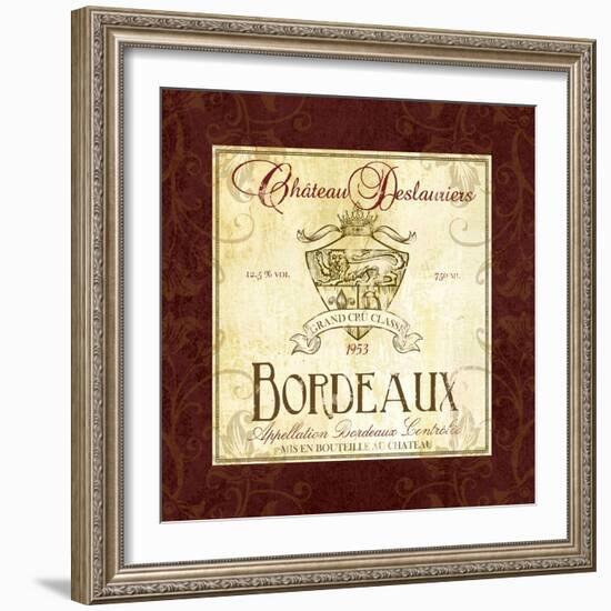 Bordeaux-Fiona Stokes-Gilbert-Framed Giclee Print