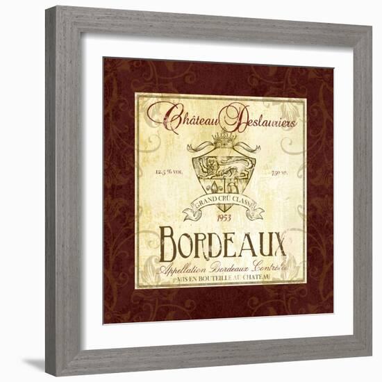 Bordeaux-Fiona Stokes-Gilbert-Framed Giclee Print