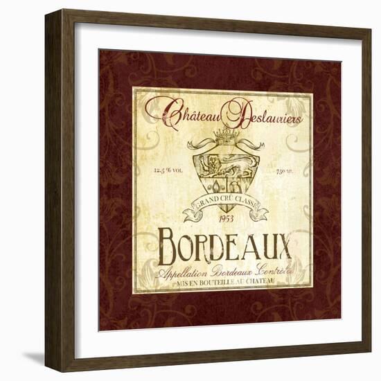 Bordeaux-Fiona Stokes-Gilbert-Framed Giclee Print