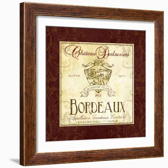 Bordeaux-Fiona Stokes-Gilbert-Framed Giclee Print