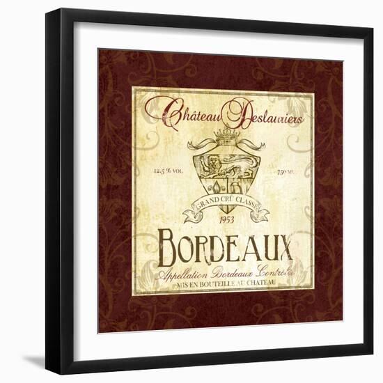 Bordeaux-Fiona Stokes-Gilbert-Framed Giclee Print