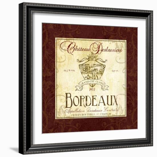 Bordeaux-Fiona Stokes-Gilbert-Framed Giclee Print