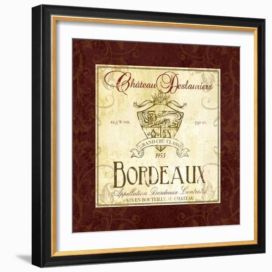 Bordeaux-Fiona Stokes-Gilbert-Framed Giclee Print