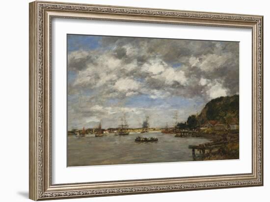 Bordeaux-Eugène Boudin-Framed Giclee Print