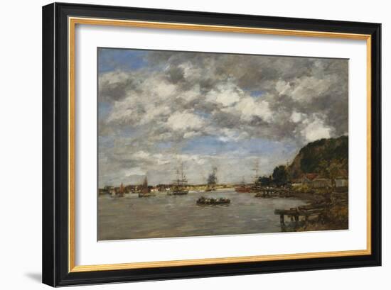 Bordeaux-Eugène Boudin-Framed Giclee Print