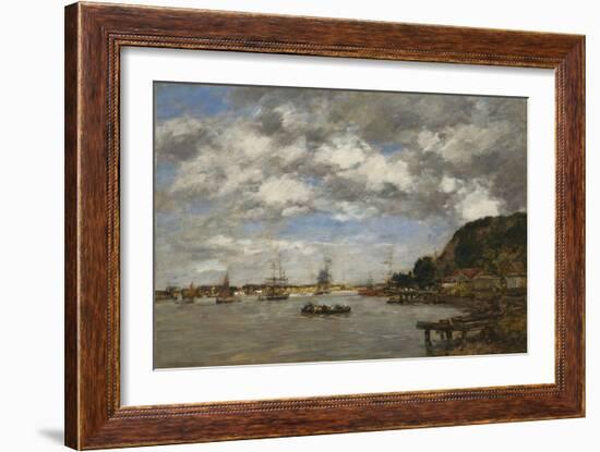 Bordeaux-Eugene Louis Boudin-Framed Giclee Print