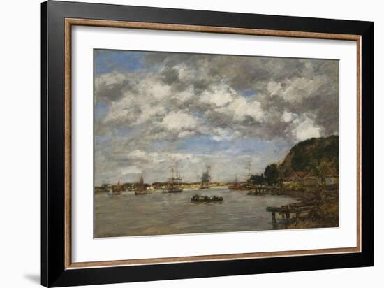 Bordeaux-Eugene Louis Boudin-Framed Giclee Print