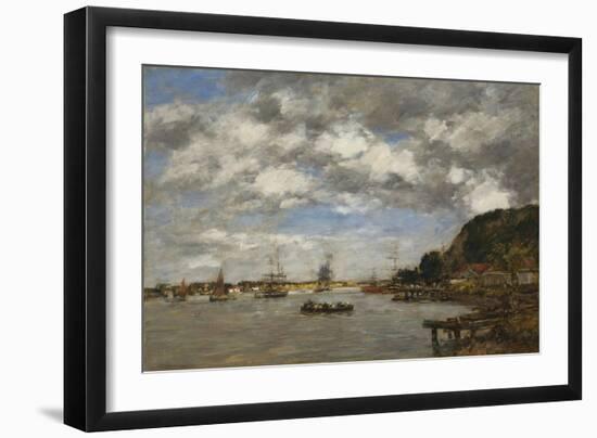 Bordeaux-Eugene Louis Boudin-Framed Giclee Print