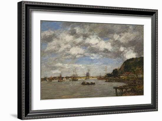 Bordeaux-Eugene Louis Boudin-Framed Giclee Print