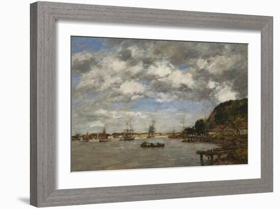 Bordeaux-Eugène Boudin-Framed Giclee Print