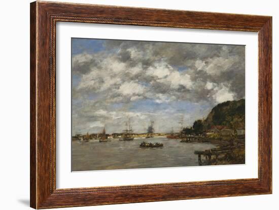 Bordeaux-Eugène Boudin-Framed Giclee Print