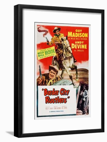 Border City Rustlers-null-Framed Art Print