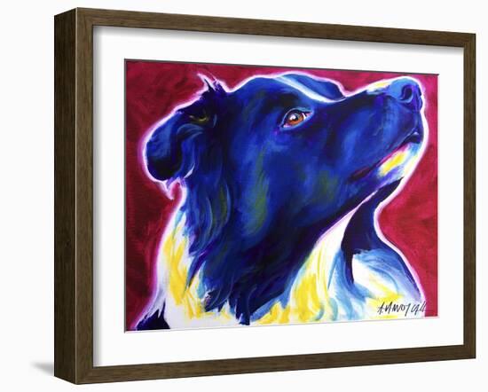 Border Collie - Bright Future-Dawgart-Framed Giclee Print