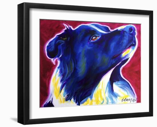 Border Collie - Bright Future-Dawgart-Framed Giclee Print