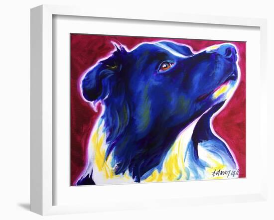 Border Collie - Bright Future-Dawgart-Framed Giclee Print