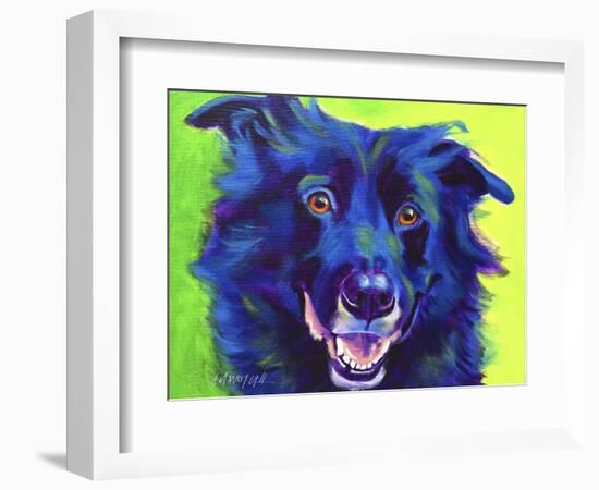 Border Collie - Viktor-Dawgart-Framed Giclee Print