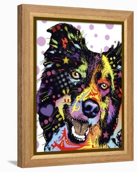 Border Collie-Dean Russo-Framed Premier Image Canvas