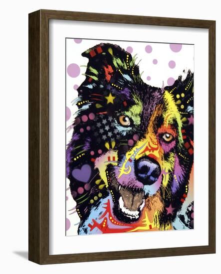 Border Collie-Dean Russo-Framed Giclee Print