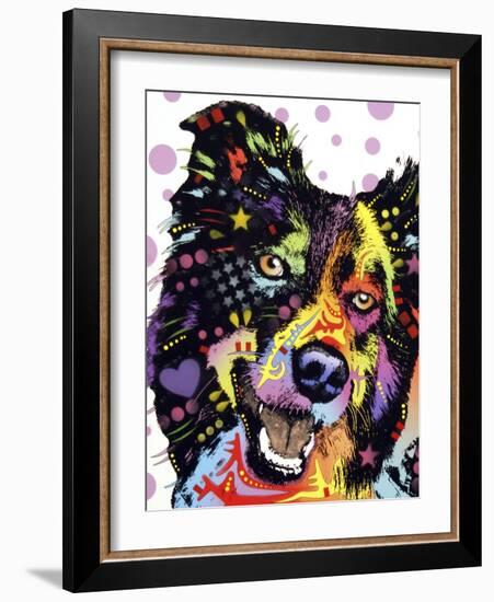 Border Collie-Dean Russo-Framed Giclee Print