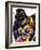 Border Collie-Dean Russo-Framed Giclee Print