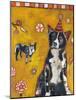 Border Collie-Jill Mayberg-Mounted Giclee Print