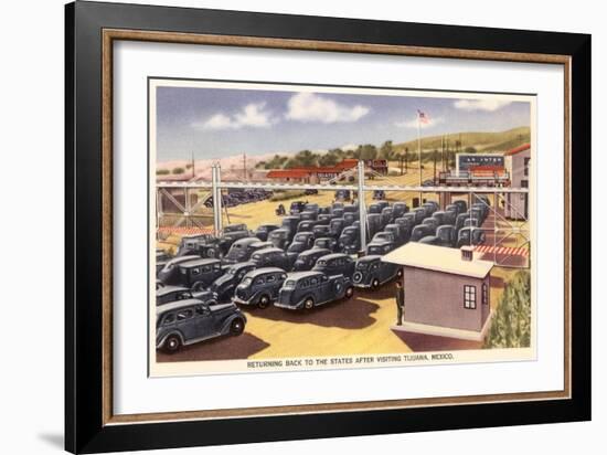 Border Crossing, Tijuana, Mexico-null-Framed Art Print