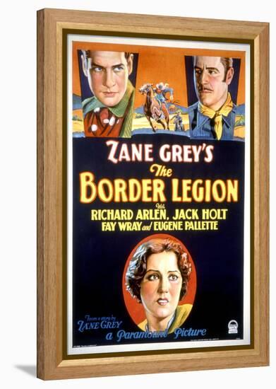 Border Legion, Richard Arlen, Jack Holt, Fay Wray, 1930-null-Framed Stretched Canvas