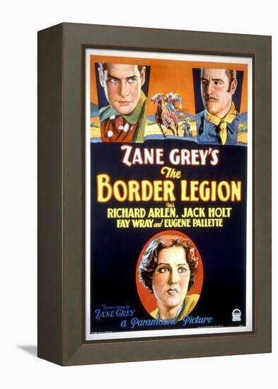 Border Legion, Richard Arlen, Jack Holt, Fay Wray, 1930-null-Framed Stretched Canvas