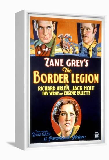 Border Legion, Richard Arlen, Jack Holt, Fay Wray, 1930-null-Framed Stretched Canvas