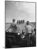 Border Patrol Waiting for Illegal Immigrants to Reach their Position-Loomis Dean-Mounted Photographic Print