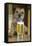 Border Terrier in Pub with Beer-null-Framed Premier Image Canvas