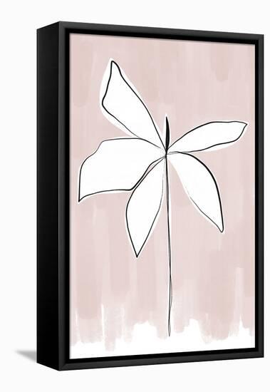 Bordered Flower-Unknown Uplusmestudio-Framed Premier Image Canvas